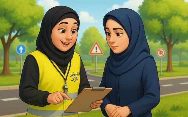 کنداکتور اردوی پارک ترافیک